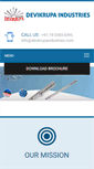 Mobile Screenshot of devikrupaindustries.com